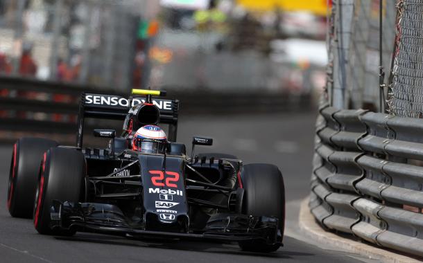 Jenson Button, durante el Gran Premio de Mónaco de 2016 | Fuente: www.f1fanatic.co.uk