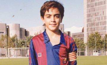 Xavi at La Masia | Photo: FC Barcelona