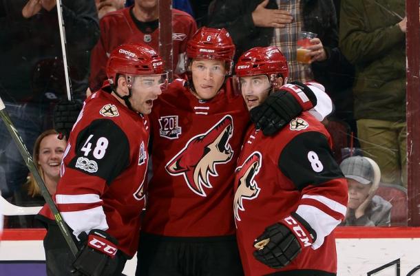 The hapless Arizona Coyotes are almost as bad as the Colorado Avalanche last season. (Photo: Puck Prose)