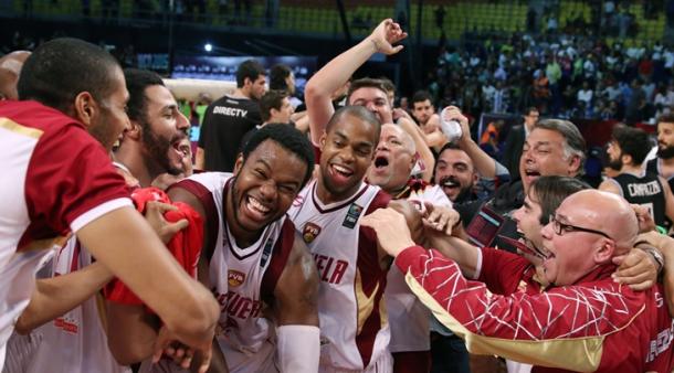 2015 FIBA Americas champion Venezuela. Photo: Fiba.com