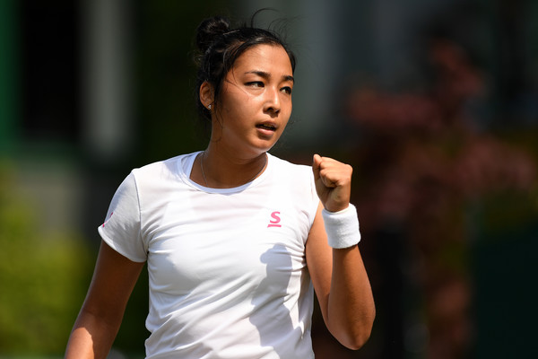 Zarina Diyas will be the new world number 63 on Monday | Photo: David Ramos/Getty Images Europe