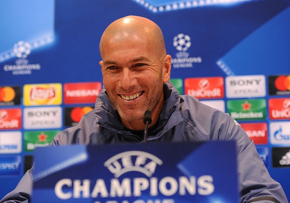 ​ Zidane in conferenza stampa. | Foto: itasportpress.it