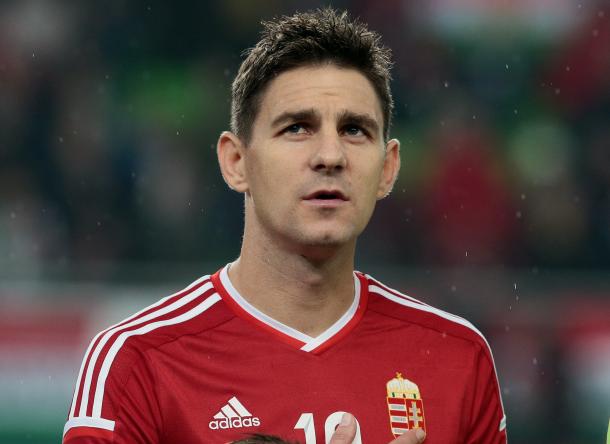 Zoltan Gera in Hungary colours.