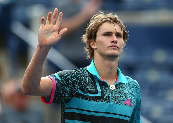 Alexander Zverev was among the winners on Thursday. Photo: Getty Images