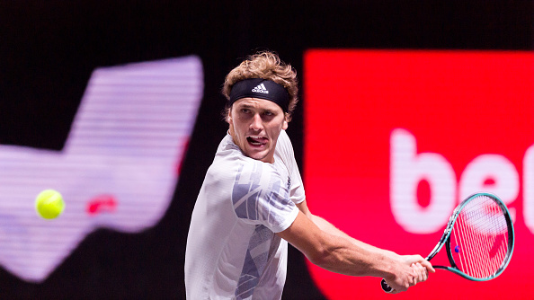 Zverev backhand return DeFodi Images