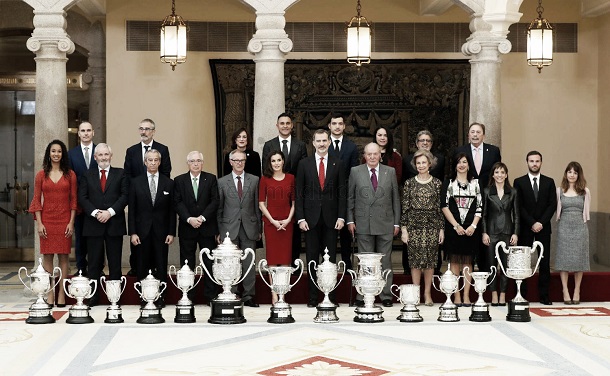 Todos los premiados de la ceremonia | Foto: Real Madrid CF