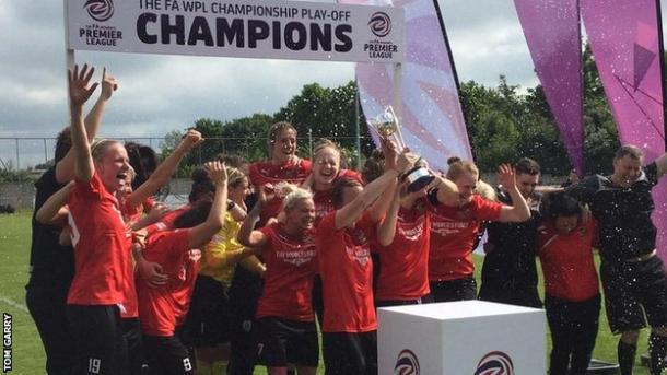 Sheffield FC will compete in the competition for this first time in 2016 after winning promotion from the FA Women's Premier League earlier this year. (Photo: BBC Sport)