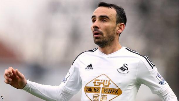 Leon Britton's next Swansea appearance will be his 500th for the club. | Photo: PA