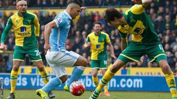 Klose was alert and effective in defence to help isolate City's frontline, especially Aguero for large periods | Photo: BBC