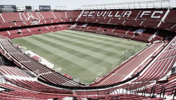 El Estadio Ramón Sánchez Pizjuán desde dentro. | Foto: Sevilla FC