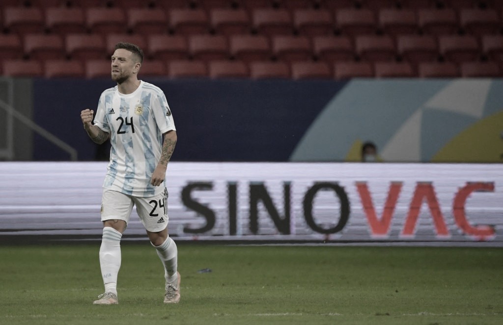 Alejandro Gómez con la selección argentina / Foto vía: Noticias Argentinas