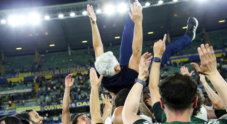 Gian Piero Gasperini, allenatore della Roma in Champions League