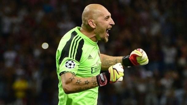 Abbiati esulta - Foto: Uefa.com  