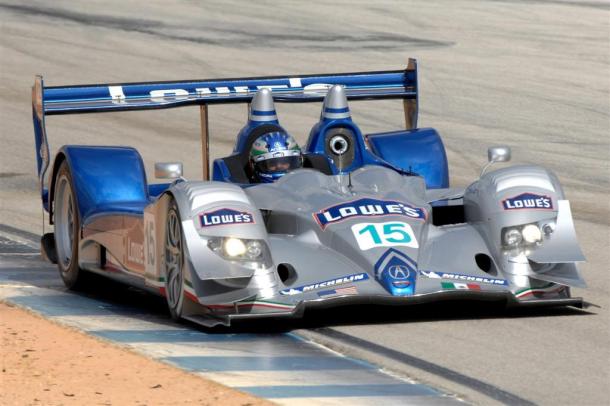 Acura de Adrian Fernandez em 2009. Um dos principais nomes da antiga ALMS. (Foto: Divulgação)