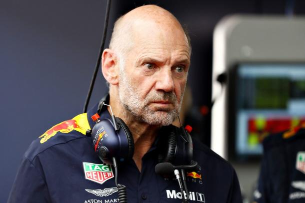 Adrian Newey hoje defende a RBR (Foto: Reprodução/RBR)