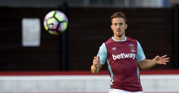 Above: Toni Martinez in action for West Ham's Under-23 side | Photo: whufc.com 