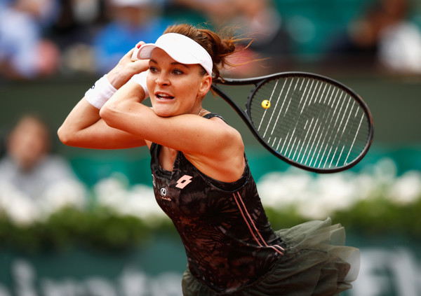 Radwanska managed to win back-to-back matches at the French Open but failed to reach the second week again (Photo by Adam Pretty / Getty)