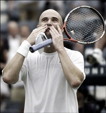 Andre Agassi's last grand slam win was the 2003 U.S. Open. (Photo: Associate Press Images)