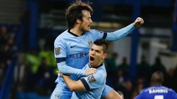 With the likes of Silva and Aguero, City boast arguably the best attack in the league (photo: Getty)