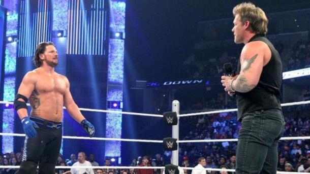 Jericho challenged Styles to a rematch. Photo: Sky Sports