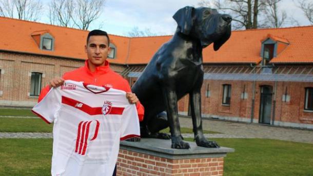 El Ghazi, uma das grandes revelações do futebol holandês assinou com o Lille | Foto: Divulgação/Lille