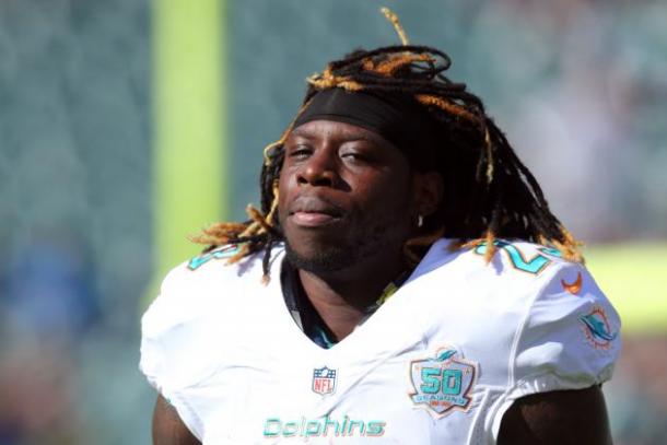 Jay Ajayi fighting to become the Miami Dolphin's number one running back. | Photo: AP