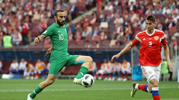 Al Shalawi quiere estrenarse con gol en un Mundial. | Foto: Getty Images