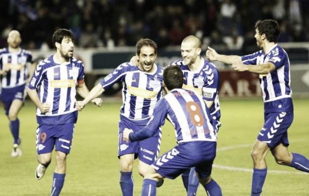 Deportivo Alaves won Segunda division despite only scoring 49 goals in 42 games. Source: Marca