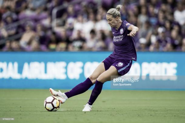 Alanna Keenedy will only hope to score a goals half as good as she did on Saturday (Photo by Joe Petro/Icon Sportswire via Getty Images)