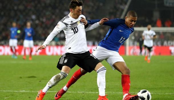 Özil, jugador de la selección alemana en el partido frente a Francia (peru.com)