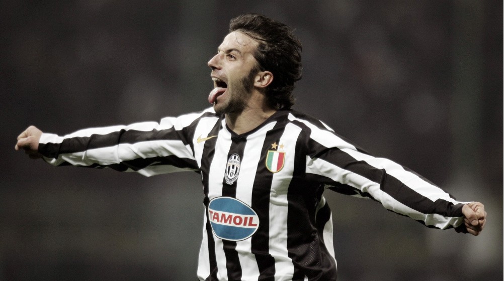 Del Piero celebrando un gol | Transfermarkt
