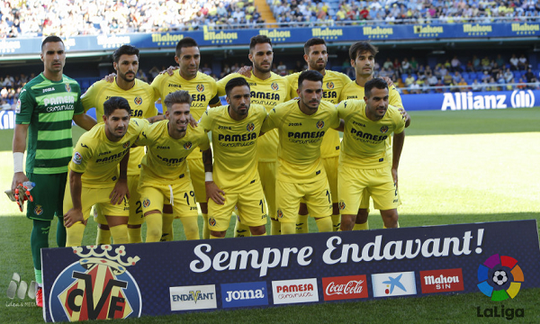 Alineación del Villarreal contra la Real Sociedad | Fuente: LaLiga