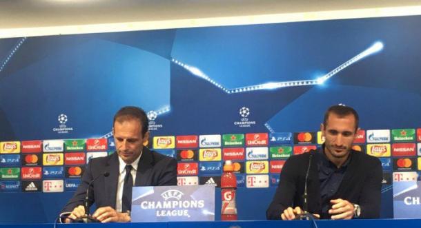 Allegri e Chiellini | Foto: Vavel