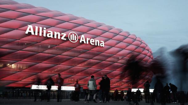 Postal del estadio | Foto: FC Bayern