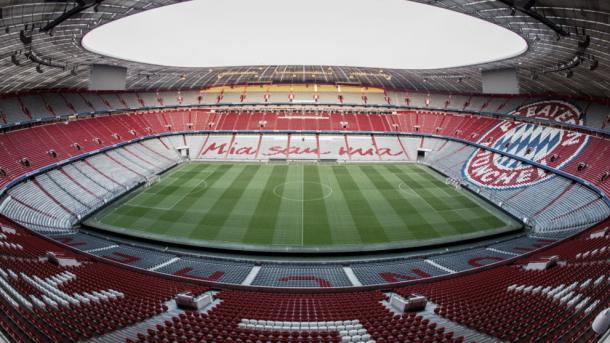 Vista panorámica interna del grandioso estadio | Foto: @FCBayern_es