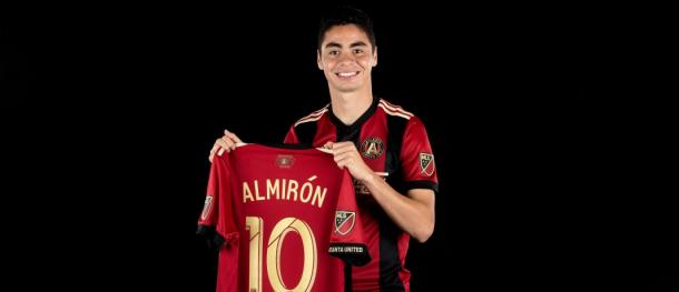 Miguel Almiron became Atlanta United's second DP last month. (Source: ATLUTD.com)