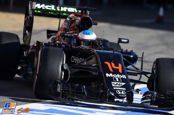 Fernando Alonso terminó la jornada con el tercer mejor tiempo | Foto: gpupdate.