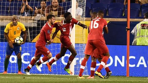 Alphonso Davies is the youngest goal-scorer in Canadian Men's team history. | Source: CBC