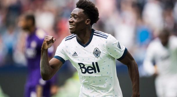 Alphonso Davies has impressed many during his time with the Whitecaps | Source: sportsnet.ca