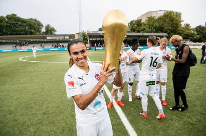 Marta was one of the real highlights of this game. Source: Bilbyrån