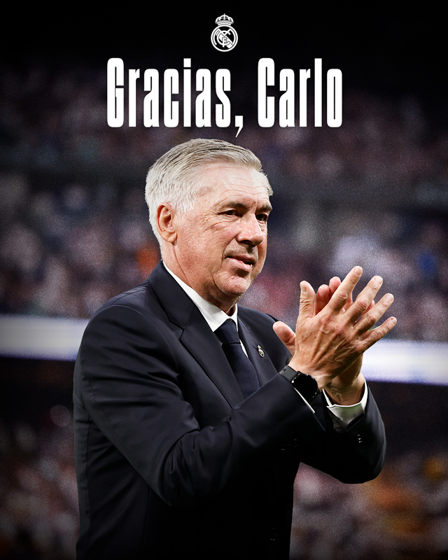 El <b><a href='https://www.vavel.com/it/data/real-madrid'>Real Madrid</a></b> se despide de Ancelotti | @realmadrid