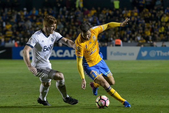 Will the CONCACAF Champions League semifinal be a distraction for the Whitecaps this Saturday when they host the LA Galaxy. Photo provided by Azael Rodriguez-Latin Content-Getty Images.