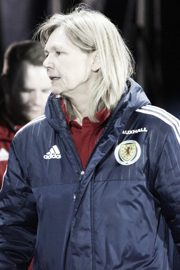 Scotland's Head Coach Anna Signeul. Photo: Andy Buist