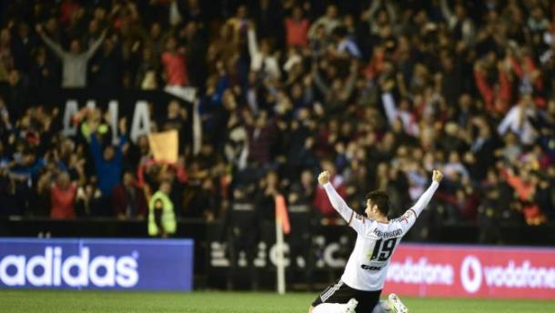 Antonio Barragan celebrates scoring against Real Madrid in 2015 | Photo: Yahoo