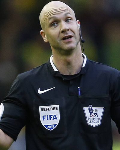 Anthony Taylor. Foto: livefutbol