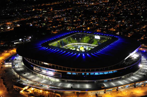 Arena do Grêmio tem capacidade para 55.000 pessoas (Foto: Divulgação/Grêmio)