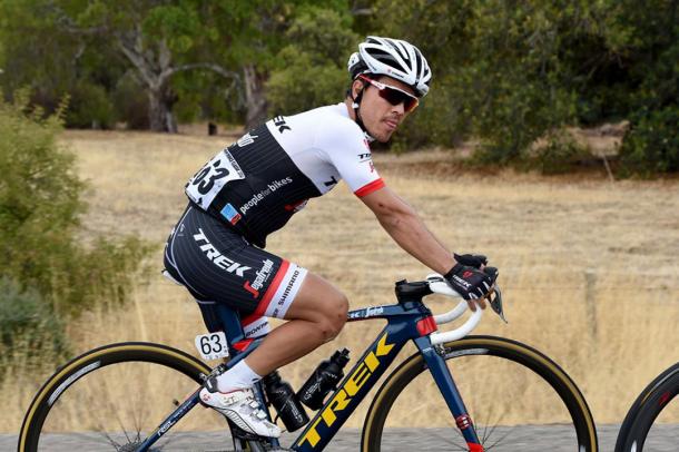 Arredondo compitiendo. | Fuente: Trek Segafredo
