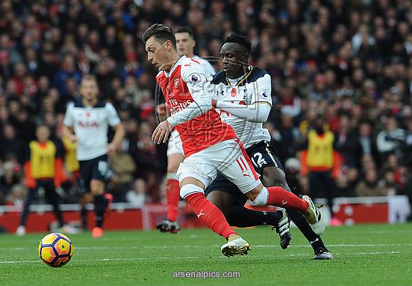 Arsenal-Tottenham que terminó en empate. Foto: Arsenal Pics