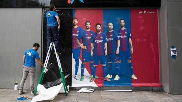 Neymar já saiu dos cartazes publicitários | Foto: Josep Lago/AFP/Getty Images
