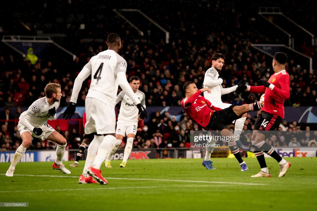 Mason Greenwood scored a brilliant opener: Ash Donelon/GettyImages